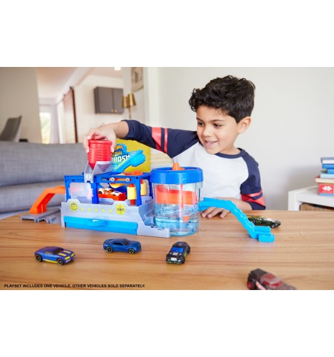 Hot Wheels City Mega Car Wash Play Set