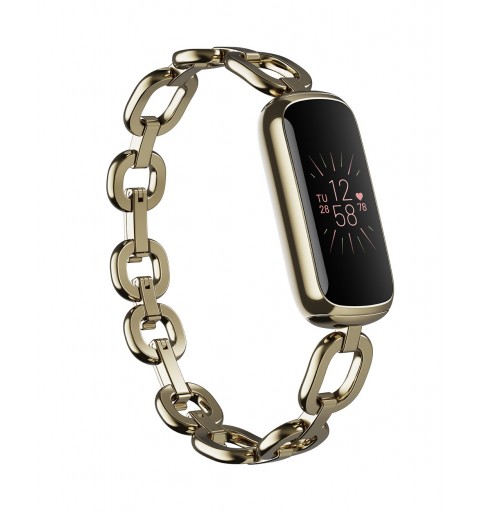 Fitbit Luxe AMOLED Bracelet connecté Or