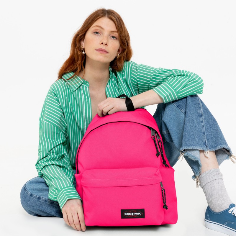 Eastpak Padded Pak'r sac à dos Sac à dos normal Rose Cuir bycast, Polyester