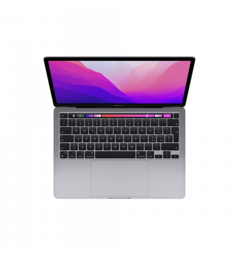 Apple MacBook Pro Notebook 33,8 cm (13.3 Zoll) Apple M 8 GB 512 GB SSD Wi-Fi 6 (802.11ax) macOS Monterey Grau