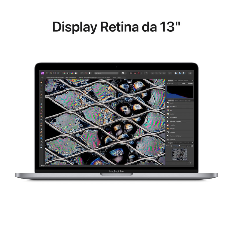 Apple MacBook Pro 13" M2 8-core CPU 10-core GPU 512GB SSD - Grigio siderale
