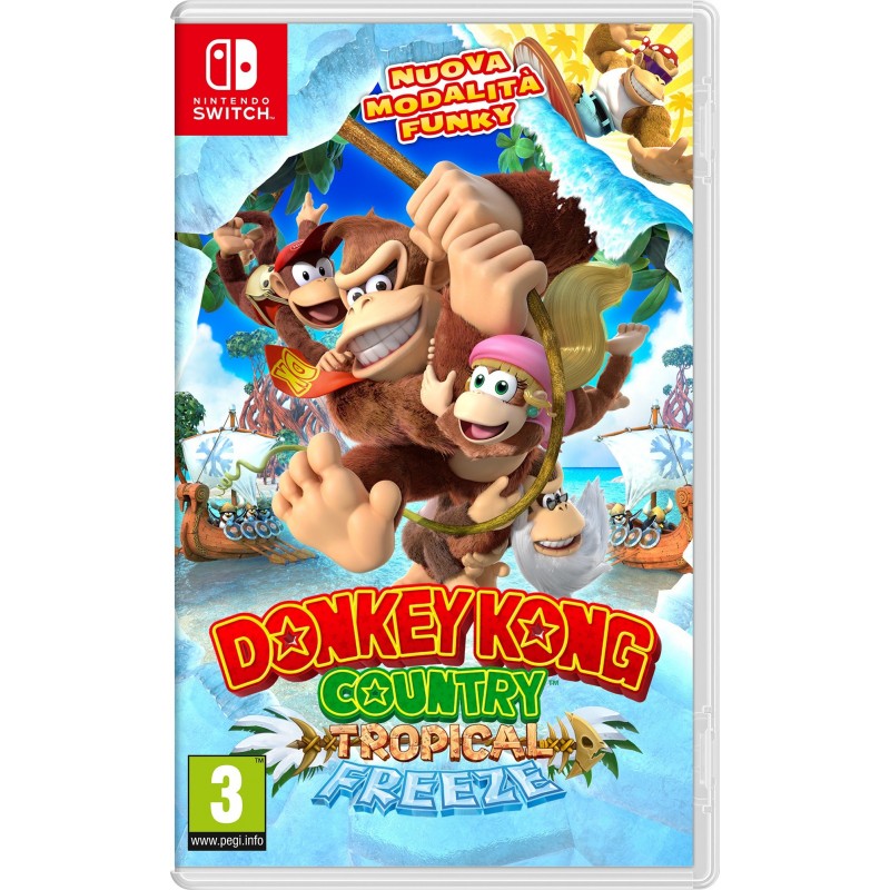 Nintendo Donkey Kong Country Tropical Freeze Estándar Alemán, Inglés, Español, Francés, Italiano Nintendo Switch
