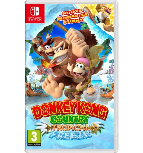 Nintendo Donkey Kong Country Tropical Freeze Estándar Alemán, Inglés, Español, Francés, Italiano Nintendo Switch