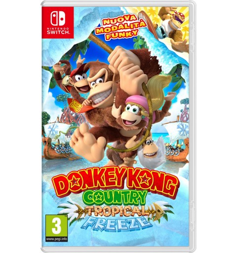 Nintendo Donkey Kong Country Tropical Freeze Standard Allemand, Anglais, Espagnol, Français, Italien Nintendo Switch