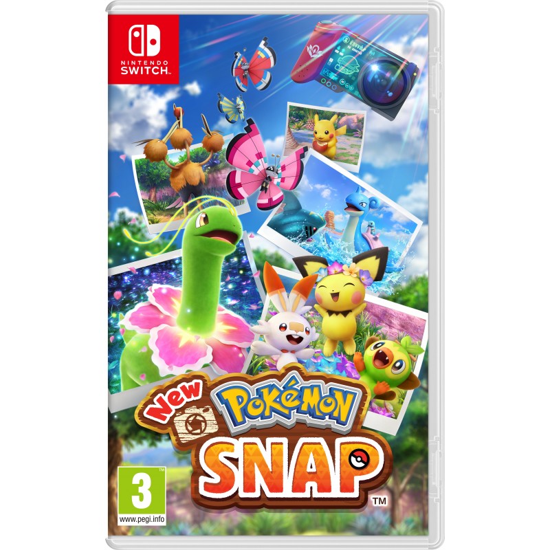 Nintendo New Pokemon Snap Standard Cinese semplificato, Cinese tradizionale, Tedesca, Inglese, ESP, Francese, ITA, Giapponese,