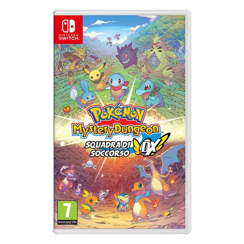 Nintendo Pokémon Mystery Dungeon Rescue Team DX Standard Anglais, Italien Nintendo Switch