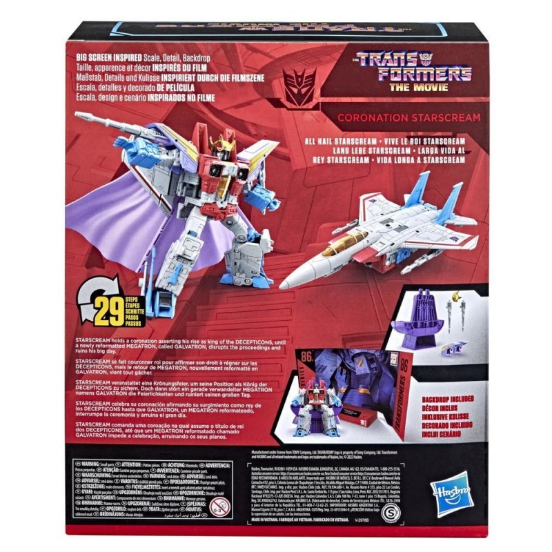 Transformers The Movie Studio Series Coronation Starscream