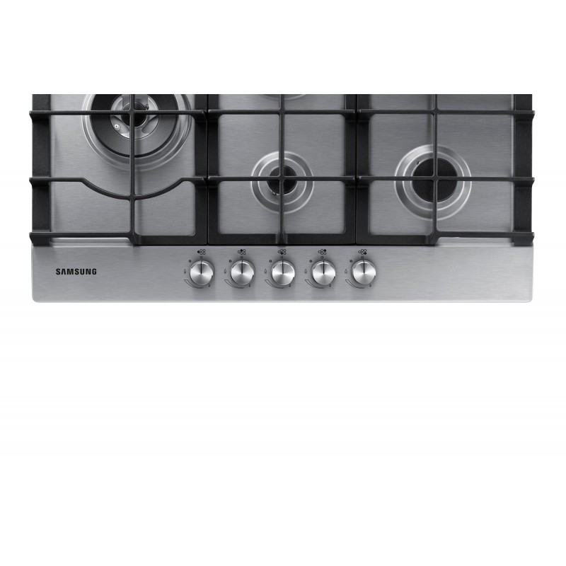 Samsung NA75J3030AS Black, Stainless steel Built-in Gas 5 zone(s)