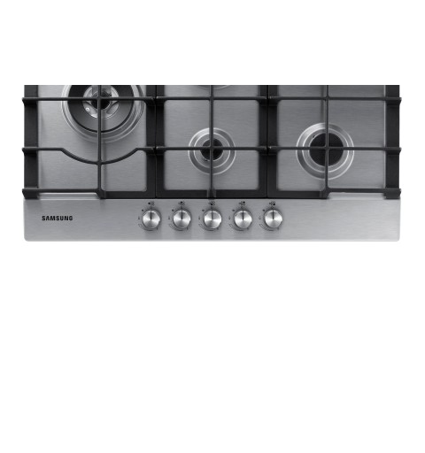 Samsung NA75J3030AS Black, Stainless steel Built-in Gas 5 zone(s)