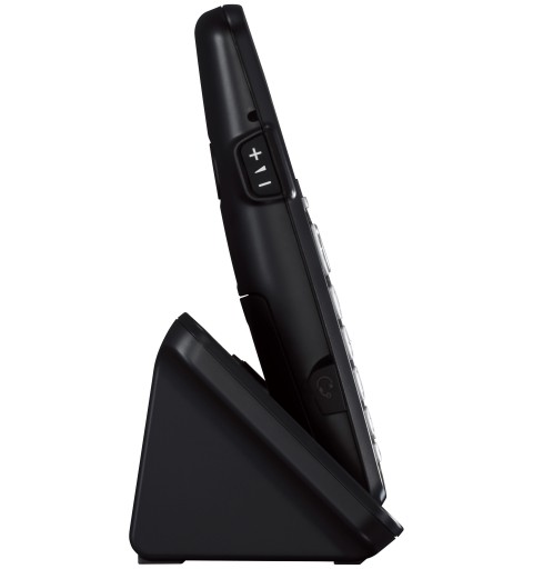 Panasonic KX-TGE250 DECT-Telefon Anrufer-Identifikation Schwarz