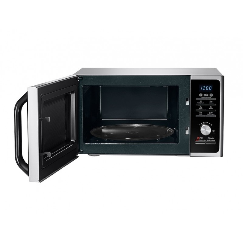 Samsung MG23F301TAS forno a microonde Superficie piana Microonde con grill 23 L 800 W Argento