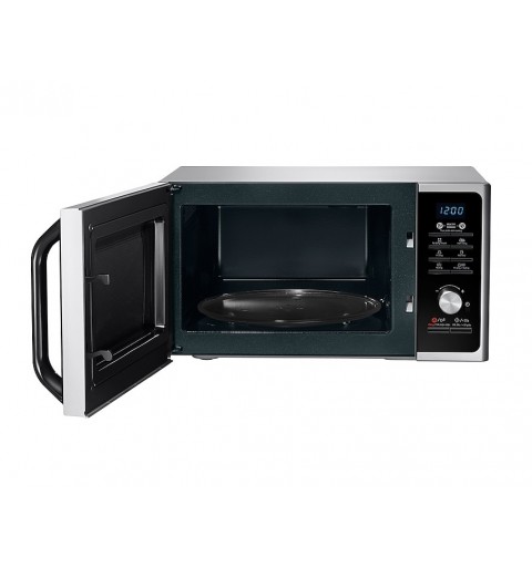 Samsung MG23F301TAS microondas Encimera Microondas con grill 23 L 800 W Plata