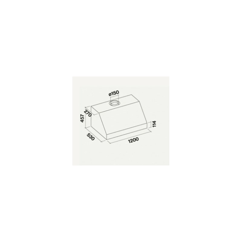 Falmec Zeus Pro Wall-mounted Stainless steel 950 m³ h B