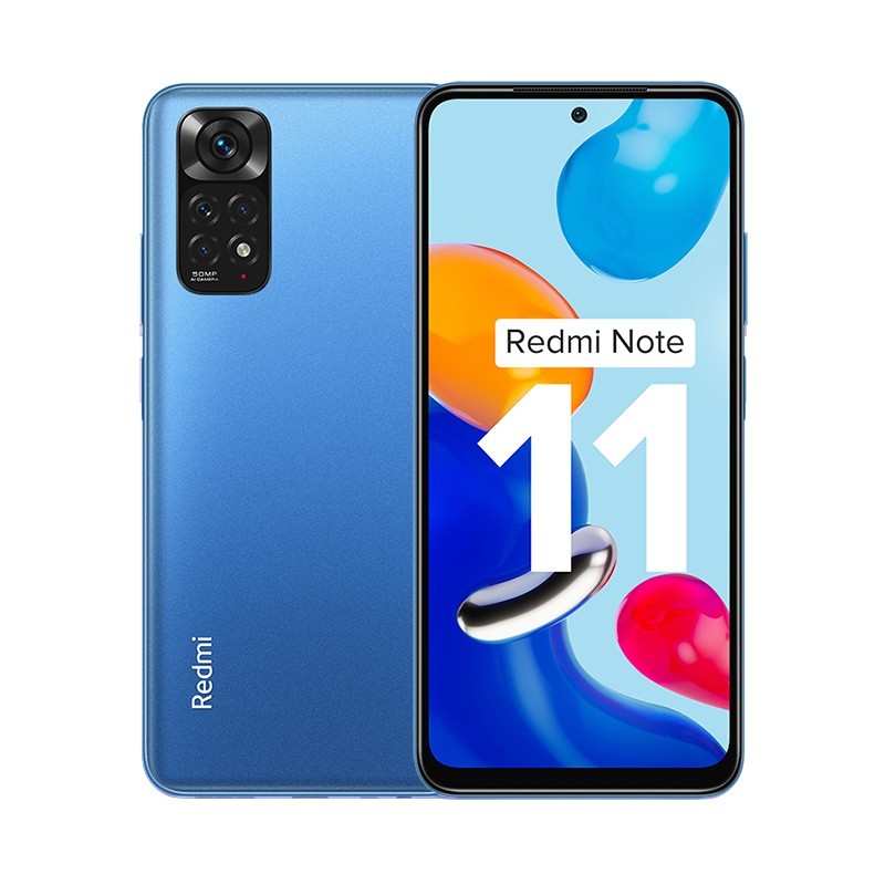 Xiaomi Redmi Note 11 16.3 cm (6.43") Dual SIM Android 11 4G USB Type-C 6 GB 128 GB 5000 mAh Blue
