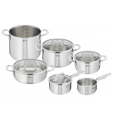 Lagostina Virtuosa lot de casseroles 10 pièce(s)