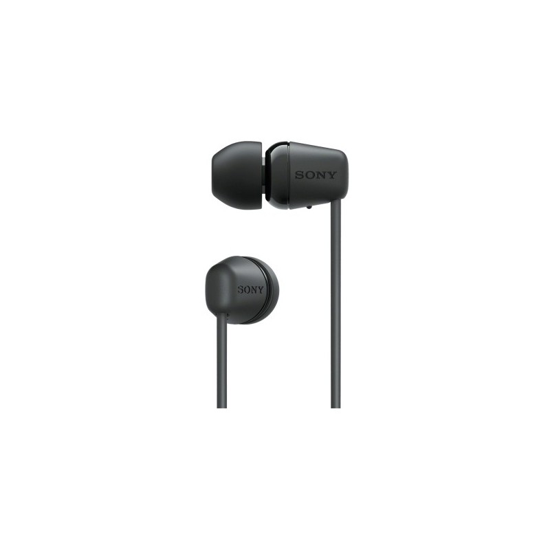 Sony WI-C100 Auriculares Inalámbrico Dentro de oído Llamadas Música Bluetooth Negro