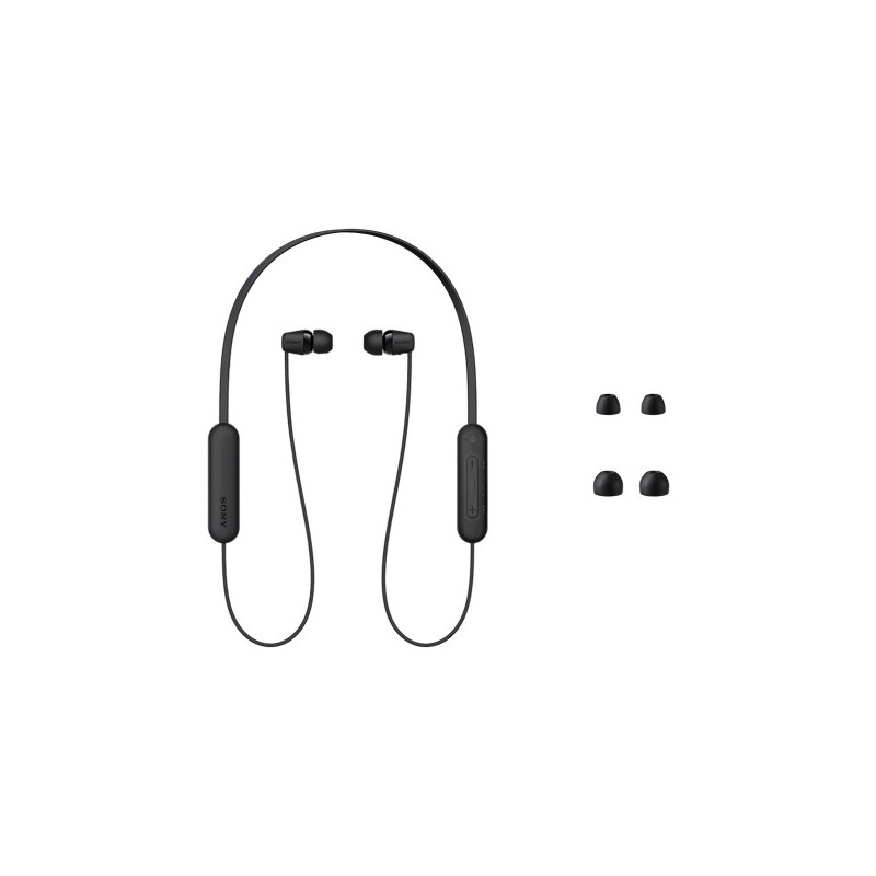 Sony WI-C100 Headset Wireless In-ear Calls Music Bluetooth Black