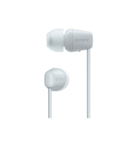 Sony WI-C100 Casque Sans fil Ecouteurs Appels Musique Bluetooth Blanc