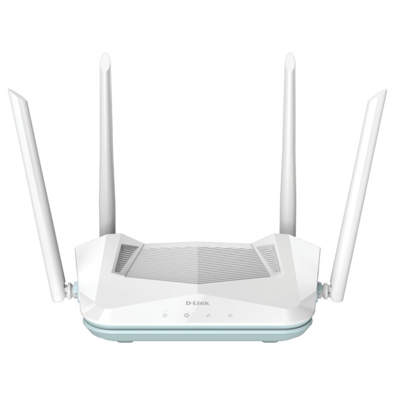 D-Link AX1500 R15 routeur sans fil Gigabit Ethernet Bi-bande (2,4 GHz 5 GHz) Blanc