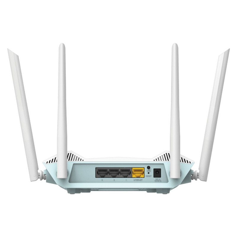 D-Link AX1500 R15 routeur sans fil Gigabit Ethernet Bi-bande (2,4 GHz 5 GHz) Blanc