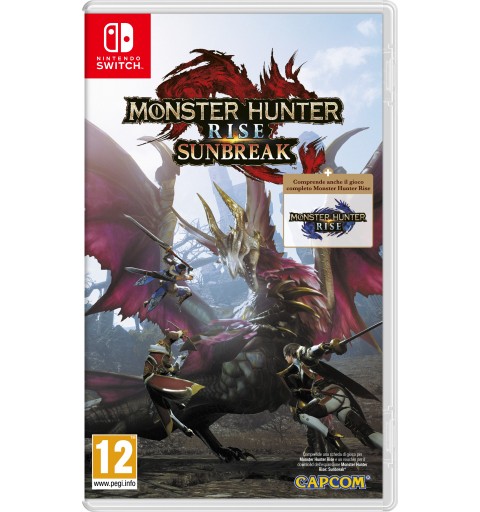 Nintendo Monster Hunter Rise Sunbreak Set Estándar+DLC Italiano Nintendo Switch