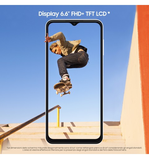 Samsung Galaxy A13 16,8 cm (6.6") Double SIM Android 12 4G USB Type-C 4 Go 128 Go 5000 mAh Blanc