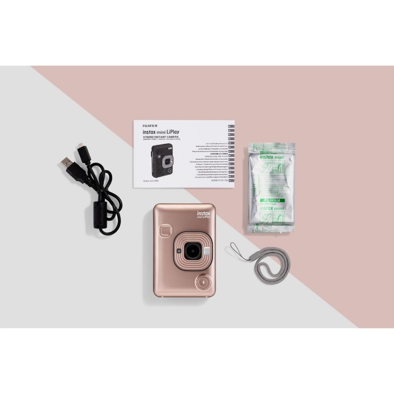 Fujifilm instax mini LiPlay Oro rosa