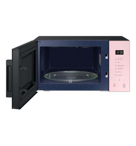 Samsung MG23T5018CP ET forno a microonde Superficie piana Microonde combinato 23 L 800 W Nero, Rosa