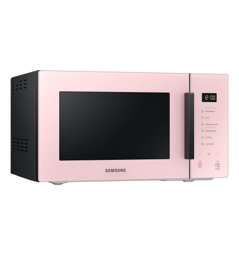 Samsung MG23T5018CP ET forno a microonde Superficie piana Microonde combinato 23 L 800 W Nero, Rosa