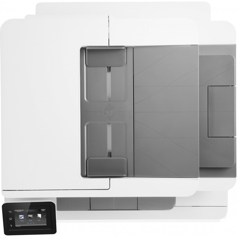 HP Color LaserJet Pro MFP M283fdw, Drucken, Kopieren, Scannen, Faxen, Drucken über den USB-Anschluss vorn Scannen an E-Mail