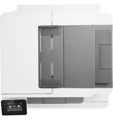 HP Color LaserJet Pro MFP M283fdw, Drucken, Kopieren, Scannen, Faxen, Drucken über den USB-Anschluss vorn Scannen an E-Mail