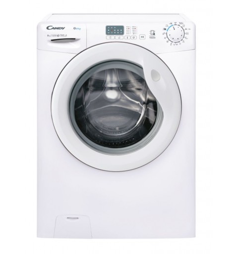 Candy Easy EY 1281DE 1-S machine à laver Charge avant 8 kg 1200 tr min D Blanc