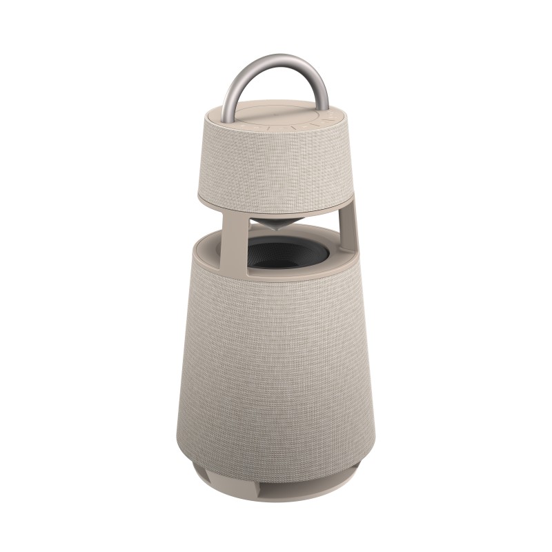 LG XBOOM 360 (RP4) speaker con Audio 360° 120W e Illuminazione emozionale - Beige