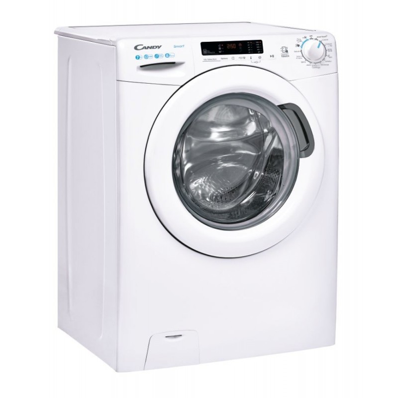 Candy Smart CS 1272DE 1-11 machine à laver Charge avant 7 kg 1200 tr min D Blanc