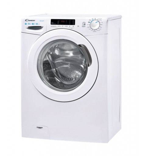 Candy Smart CS 1272DE 1-11 machine à laver Charge avant 7 kg 1200 tr min D Blanc