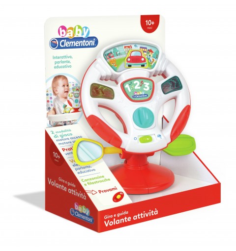 Clementoni Turn and Drive Driving Activities jouet pour bébé accroché
