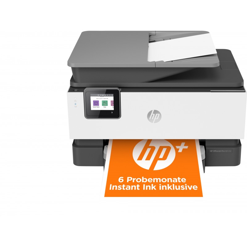 HP OfficeJet Pro 8025e All-in-One Printer, Home, Print, copy, scan, fax, 35-sheet ADF Scan to email Two-sided printing