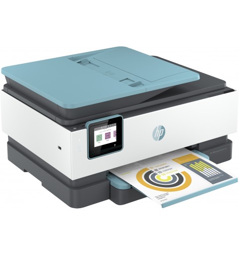 HP OfficeJet Pro 8025e All-in-One-Drucker, Zu Hause, Drucken, Kopieren, Scannen, Faxen, Automatische Dokumentenzuführung für 35