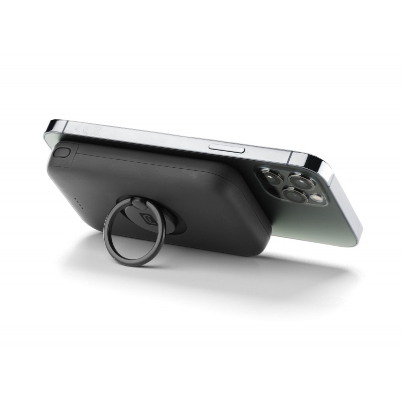 Cellularline Wireless Power Bank MAG 5000 Caricabatterie portatile compatibile con MagSafe Nero