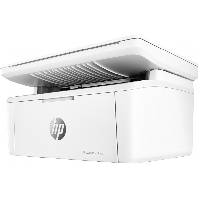 HP LaserJet Impresora multifunción M140we, Blanco y negro, Impresora para Oficina pequeña, Impresión, copia, escáner, Conexión