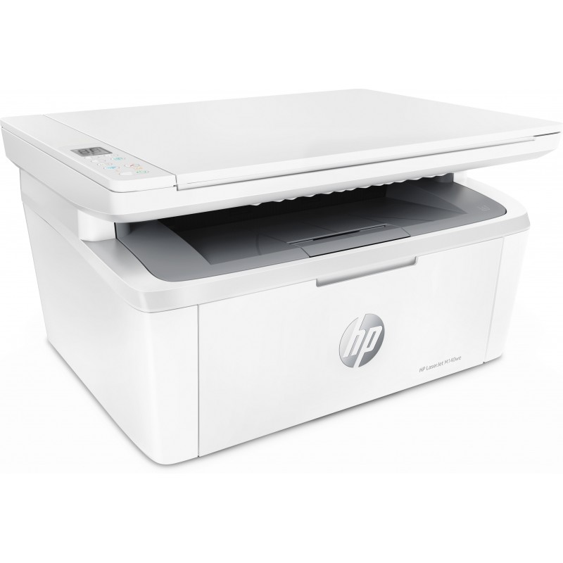 HP LaserJet Impresora multifunción M140we, Blanco y negro, Impresora para Oficina pequeña, Impresión, copia, escáner, Conexión