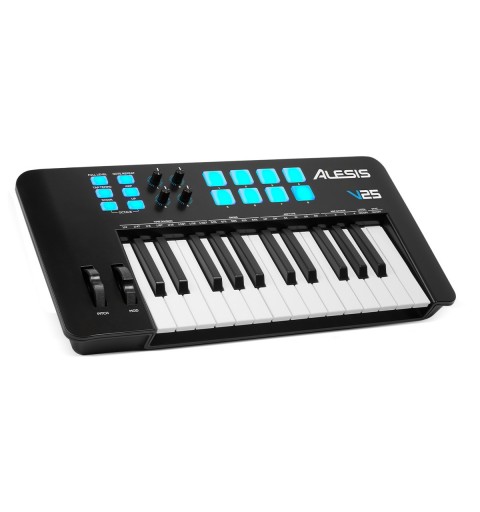 Alesis V25 MKII teclado MIDI 25 llaves USB Negro