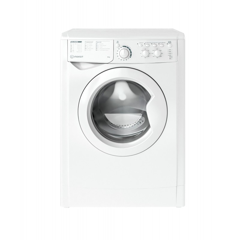 Indesit EWC 61051 W IT N lavadora Carga frontal 6 kg 1000 RPM F Blanco