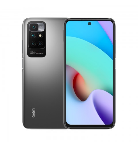 Xiaomi Redmi 10 2022 16,5 cm (6.5") Ranura híbrida Dual SIM Android 11 4G USB Tipo C 4 GB 128 GB 5000 mAh Gris