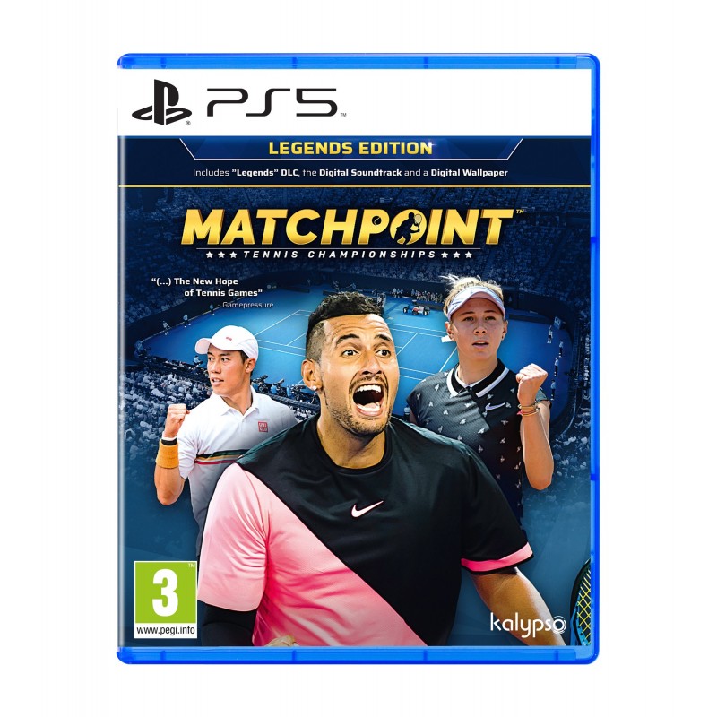 Deep Silver Matchpoint - Tennis Championships Legendary Anglais PlayStation 5