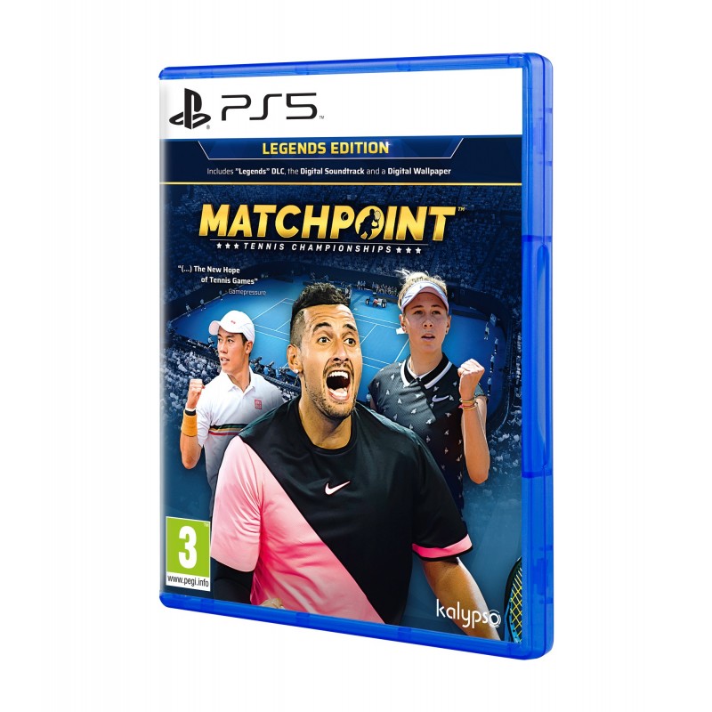 Deep Silver Matchpoint - Tennis Championships Legendary Anglais PlayStation 5