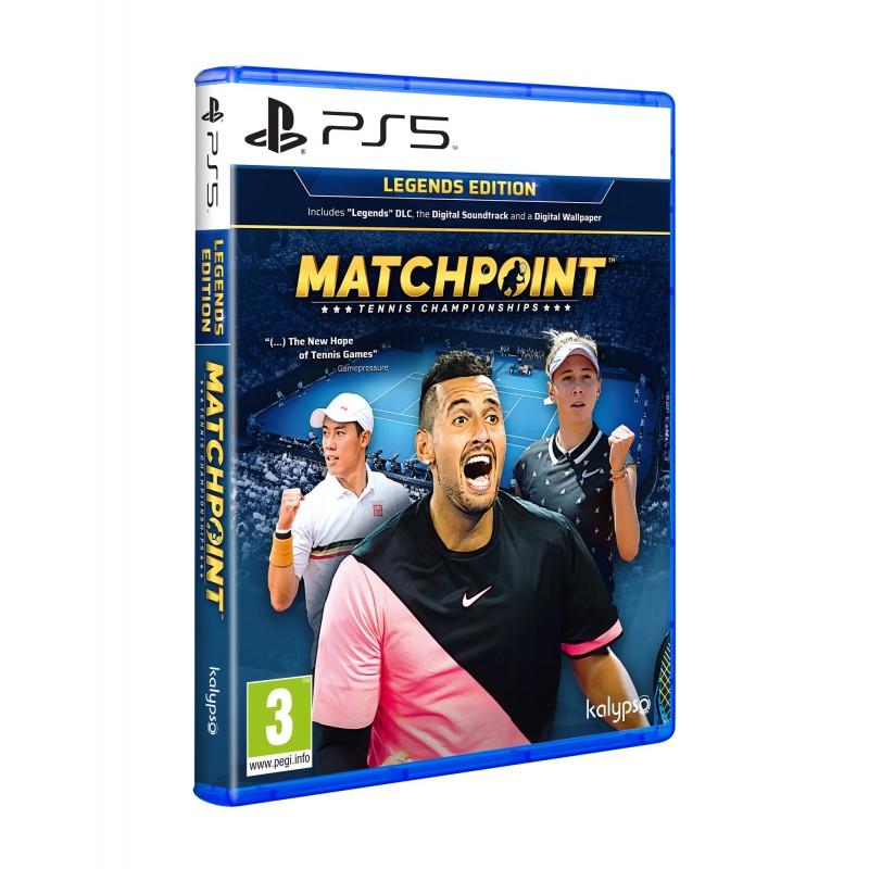 Deep Silver Matchpoint - Tennis Championships Legendary Anglais PlayStation 5