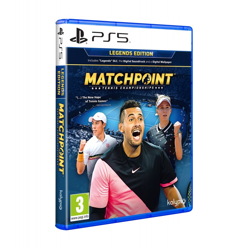 Deep Silver Matchpoint - Tennis Championships Legendary Inglés PlayStation 5