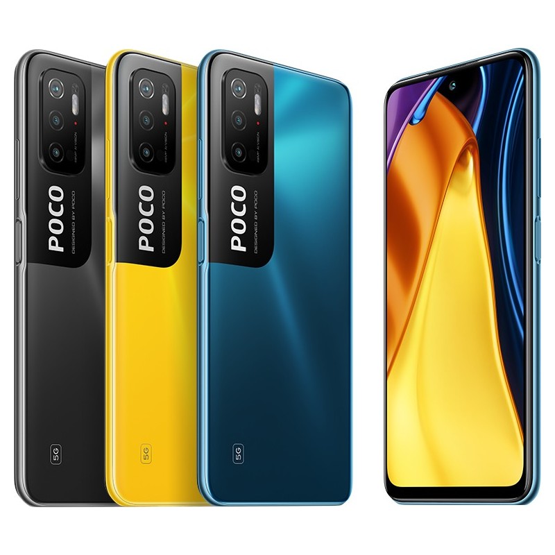 Xiaomi POCO M3 Pro 5G 16,5 cm (6.5") Double SIM hybride Android 11 USB Type-C 4 Go 64 Go 5000 mAh Noir