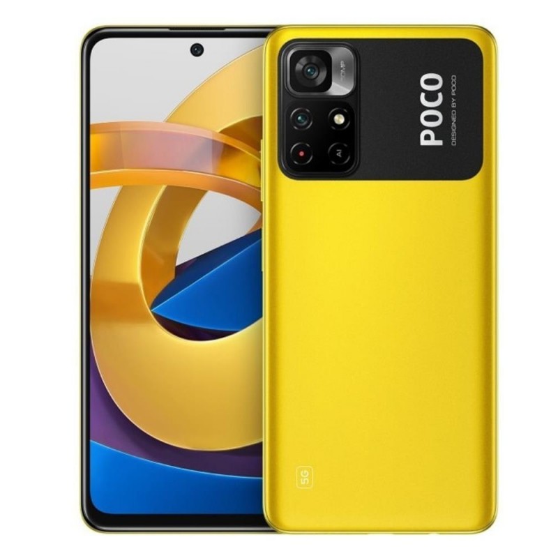 Xiaomi POCO M4 Pro 5G 16,8 cm (6.6") SIM doble Android 11 USB Tipo C 4 GB 64 GB 5000 mAh Amarillo